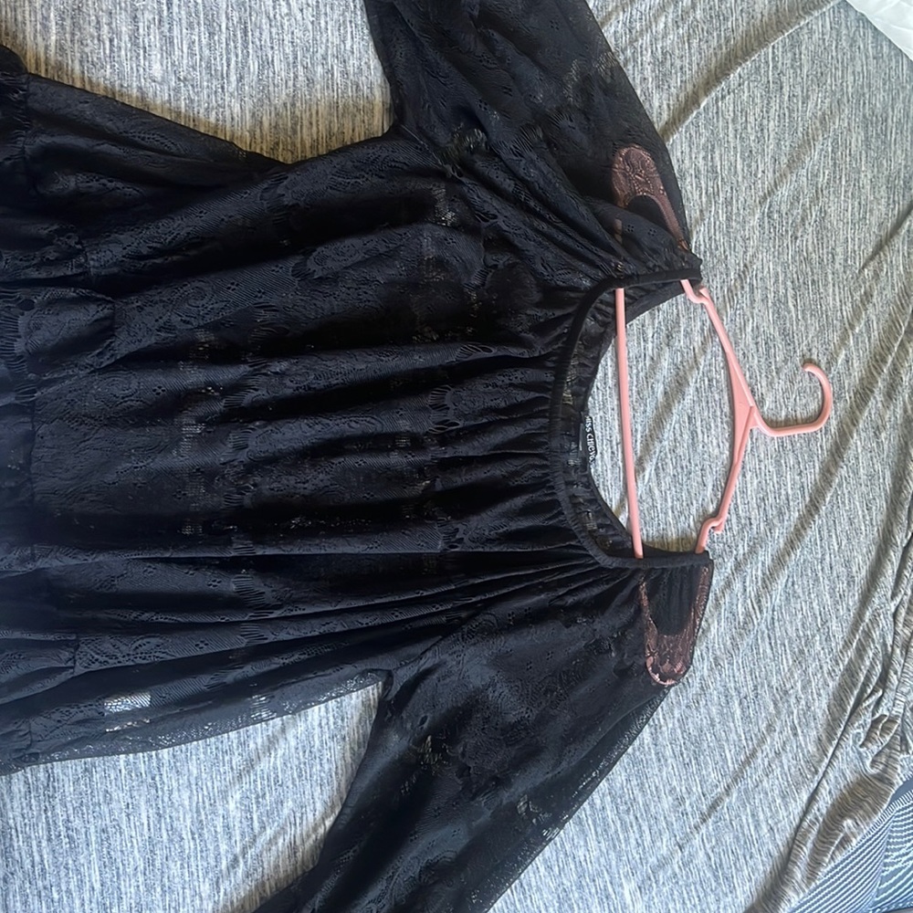 Miss.Chievous black see through shirt